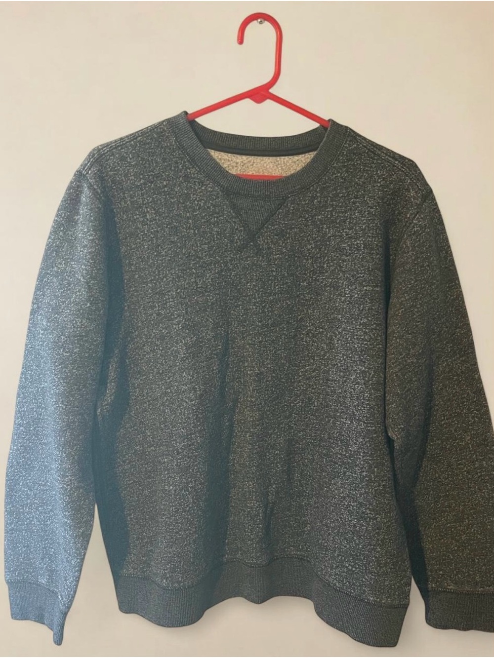 Mossimo Supply Co. Men's Charcoal Heather Crewneck Sweatshirt